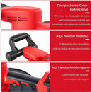 Desempenadeira Elétrica Profissional + 4 Discos de Brinde!