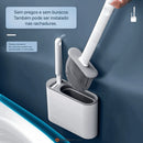 Escova Sanitária de Silicone 2 em 1