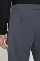 Calça Alfaiataria Tech Jacquard Marinho