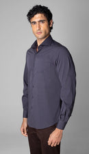 Camisa Manga Longa Lisa Fio A Fio