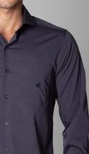 Camisa Manga Longa Lisa Fio A Fio