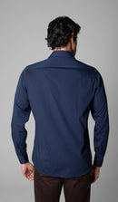 Camisa Manga Longa Lisa Fio A Fio