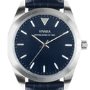 Relógio Vivara Heritage The One Automático Masculino Couro Azul