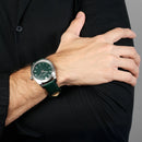 Relógio Vivara Heritage The One Automático Masculino Couro Verde